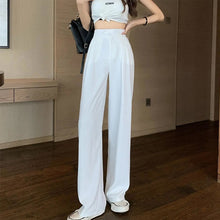 Load image into Gallery viewer, Figure-Flattering Versatile High-Waisted Wide Leg Trousers
