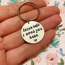 Load image into Gallery viewer, Drive Safe Keychain