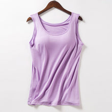 Load image into Gallery viewer, Women&#39;s Tank Top with Built-In Bra