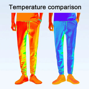 Men's Long Ice Silk Casual Trousers
