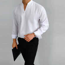Load image into Gallery viewer, Gentlemans Simple Design Casual Shirt