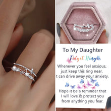 Load image into Gallery viewer, Double Butterfly Diamond Ring(with card)