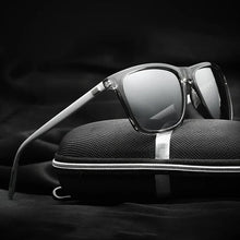 Load image into Gallery viewer, Men Aluminum Magnesium Frame Polarized Sunglasses