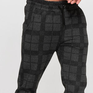 Men's Plaid Casual Pants