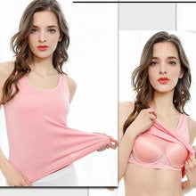 Load image into Gallery viewer, Women Built-In Bra Casual Tank