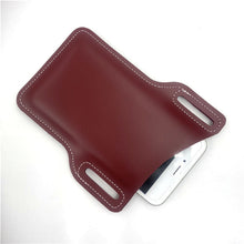 Load image into Gallery viewer, Retro Short Cell Phone Case Belt Bag