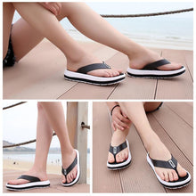 Load image into Gallery viewer, Women Soft Rainbow Flip-Flops Slippers
