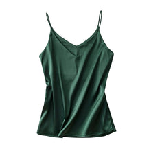 Load image into Gallery viewer, Women&#39;s Faux Silk Sleeveless Camisole Top
