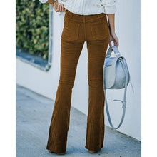 Load image into Gallery viewer, Corduroy Flare Lounge Pants
