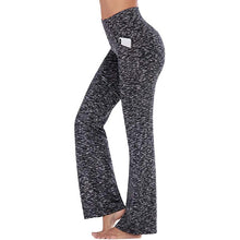 Load image into Gallery viewer, Women&#39;s High Waist and Flared Leg Yoga Pants