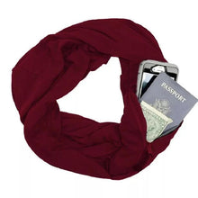 Load image into Gallery viewer, Bequee Winter Scarf With Zipped Pocket