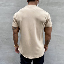 Load image into Gallery viewer, Pure Cotton Stretchy Sports T-shirt