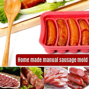 Homemade Manual Sausage Mold for Barbecue and Breakfast