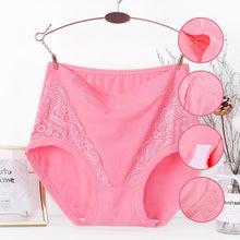 Load image into Gallery viewer, Plus Size High Waist Leak Proof Cotton Panties