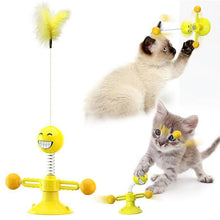 Load image into Gallery viewer, Multifunctional Rotating Cat Toy