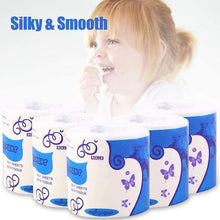 Load image into Gallery viewer, Silky &amp; Smooth Premium 3-Ply Toilet Paper