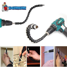 Load image into Gallery viewer, DOMOM Universal Flexible Drill Bit Extension with Screw Drill Bit Holder