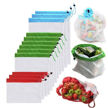 Load image into Gallery viewer, Ecological and Reusable Portable Bag, 12 Pieces