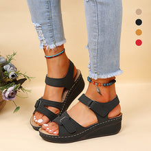 Load image into Gallery viewer, Women’s fish mouth casual sandals