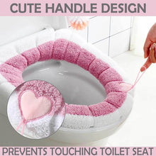 Load image into Gallery viewer, Plush Toilet Seat Cover