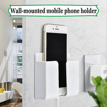 Load image into Gallery viewer, Wall-mounted mobile phone charging stand