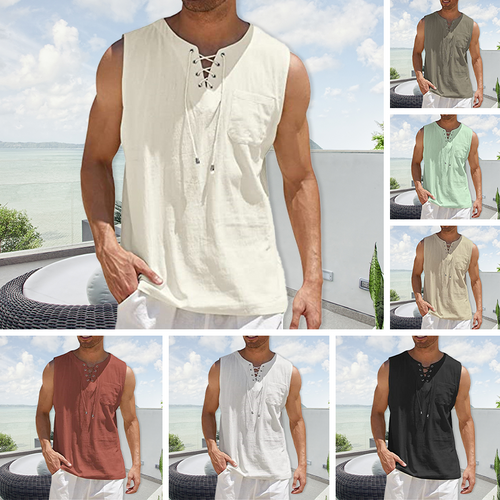 Men's Fashion Cotton Linen T-Shirt
