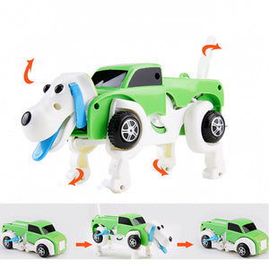 Dog Transforming Car Toy