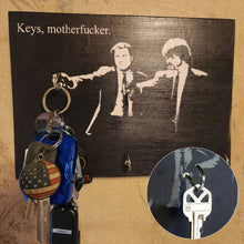 Load image into Gallery viewer, Wooden Wall-mounted Keychain