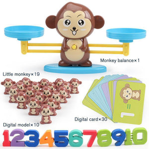 Monkey Balance Cool Math Game for Girls & Boys