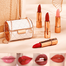 Load image into Gallery viewer, Velvet Matte Lipstick Set with Chain Bag