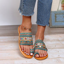 Load image into Gallery viewer, Boho Style Toe Ring Sandals