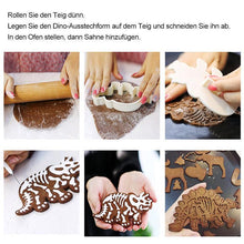 Load image into Gallery viewer, Dinosaur Cookie Molds(3 pics/set)