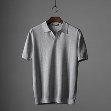 Load image into Gallery viewer, Men&#39;s Lapel Short Sleeve Polo Shirt