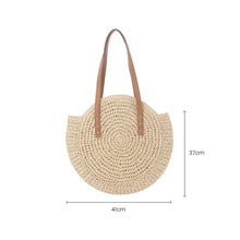 Load image into Gallery viewer, Natural Fiber Handmade Straw Bags