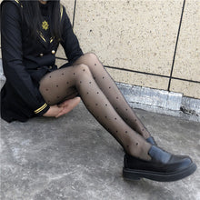 Load image into Gallery viewer, Polka-Dot Classic Sheer Tights