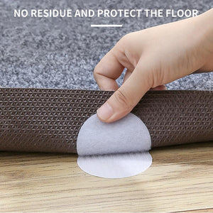 Rug Anchors Carpet Non-Slip Hook and Loop（5 pcs/ box）