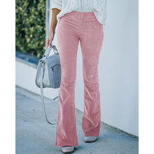 Load image into Gallery viewer, Corduroy Flare Lounge Pants