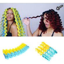 Load image into Gallery viewer, No-heating Hair Spiral Styling Curlers - 12 Pcs
