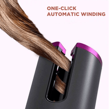 Load image into Gallery viewer, Wireless Auto Rotation Curling Iron