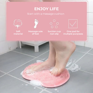 Shower Foot & Back Scrubber, Massage Pad