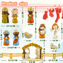 Load image into Gallery viewer, 24 Days of Christmas Nativity Scene Set