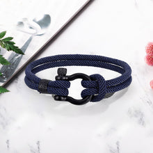 Load image into Gallery viewer, Nautical Braided Rope Bracelet