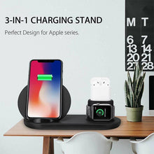 Load image into Gallery viewer, 3 in 1 Wireless Charging Station