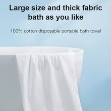 Load image into Gallery viewer, Disposable Compressed Cotton Bath Towel