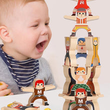 Load image into Gallery viewer, Wooden Stacking Blocks Balancing Toy