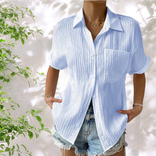 Load image into Gallery viewer, Lady Comfortable plain shirt with pockets