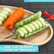 Load image into Gallery viewer, Vegetable Fruit Spiral Knife