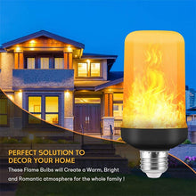 Load image into Gallery viewer, LED Flame Effect Light Bulb