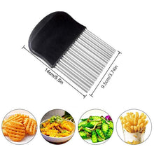 Load image into Gallery viewer, Stainless Steel Crinkle Chopper
