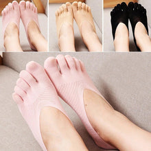 Load image into Gallery viewer, Women&#39;s Toe Socks Low Cut Five Finger Socks